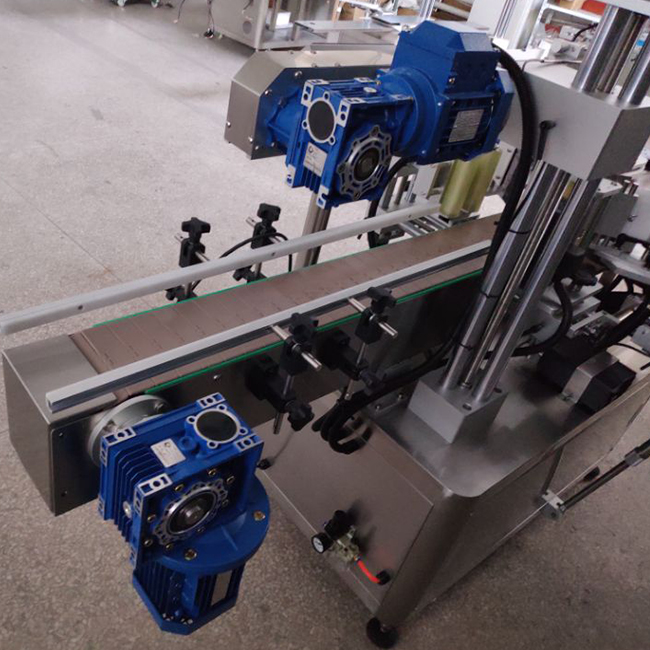 Front And Back Labeling Machine with Wrap Around Label Applicator
